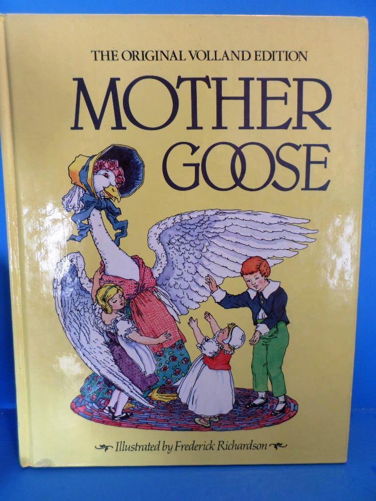 Cuddle Barn Talking Mother Goose and Book