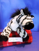 Animal Alley Floppy Zebra Plush