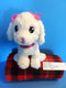 JAKKS Pacific Whimsy & Wonder White Puppy Beanbag Plush