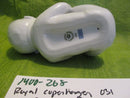Royal Copenhagen White Porcelain Infant Baby Laying on Back Figurine