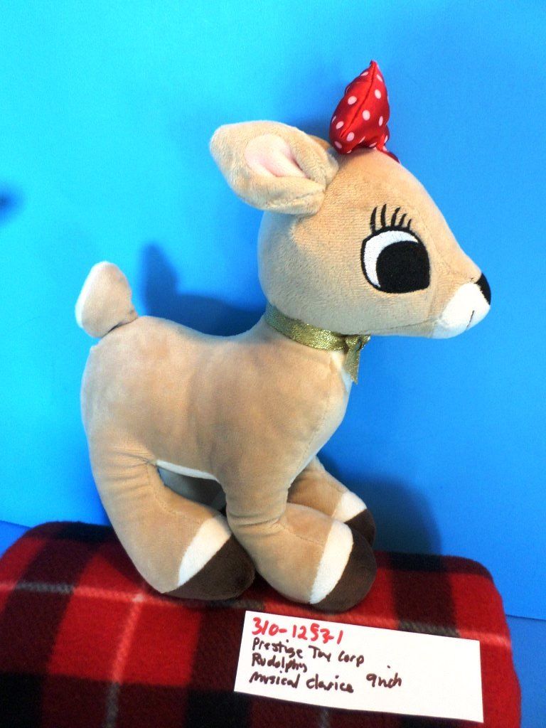 Prestige Rudolph Musical Reindeer Clarice 2014 Plush