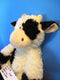Aurora Tubbie Wubbies Black and White Holstein Cow Beanbag Plush