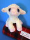 Aurora Dreamy Eyes White Lamb Beanbag Plush