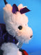 Poochie and Co. Westie Purple Sequins Plush Bag Purse