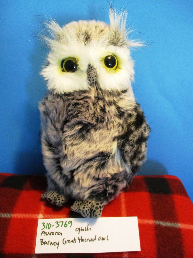 Aurora Barney the Great Horned Owl Plush