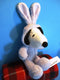Hallmark Peanuts Snoopy in Purple Bunny Costume Beanbag Plush