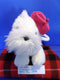 CS International West Highland Terrier Westie with Pink Hat Purse Bag
