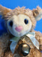 Well Made Toys Brown Lamb With Bell 1995 Plush