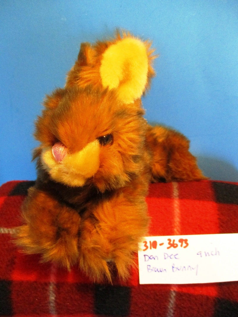 Dan Dee Brown Bunny Rabbit Beanbag Plush