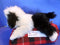 Russ Domino Old English Sheepdog Plush
