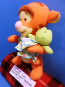 Fisher Price Disney Baby Tigger and His Frog Blanket Rattle 2005 Plush