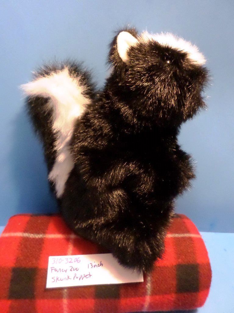 A&A Fancy Zoo Skunk 2002 Plush Puppet