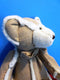 Bath and Body Works Gingerbread Teddy Bear Suede Leather Plush