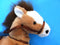 Hugfun Brown and White Horse Pony With Saddle Plush