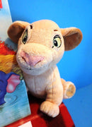 Disney Store Lion King Simba and Nala Plush and Book