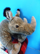 Magnussen Home White Rhino Plush