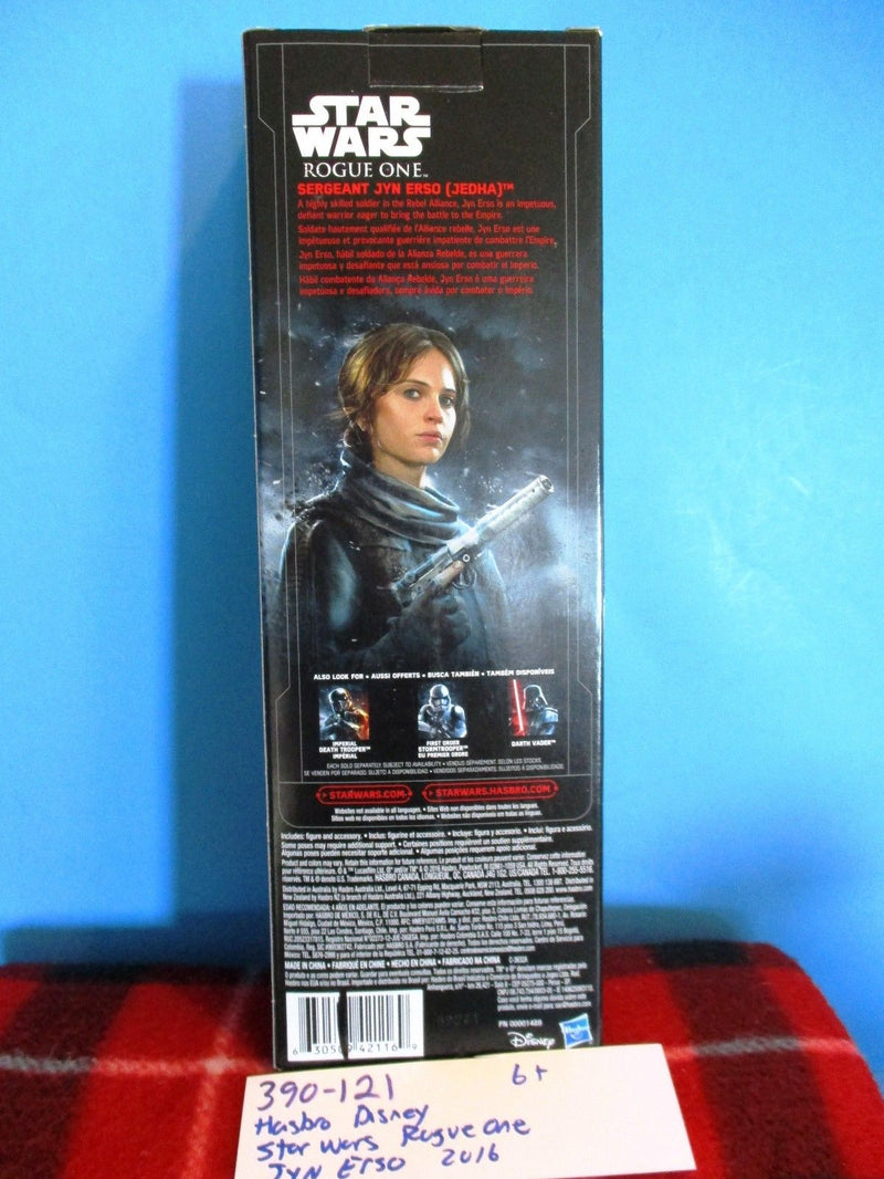 Hasbro Disney Star Wars Rogue One Sergeant Jyn Erso Jedha 2016 Action Figure