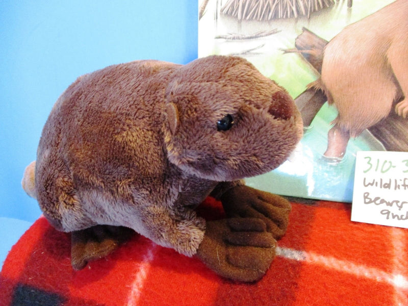 Wildlife Artists Beaver 2010 Plush and Book