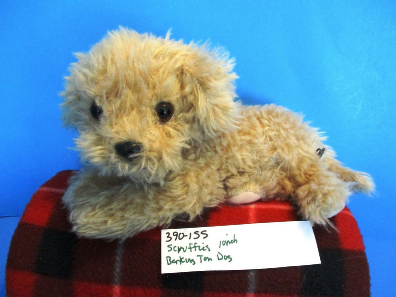 Vivid Toy Scruffies Tan Panting Puppy Dog 2015
