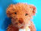 Russ Marmalade Pink Mauve Teddy Bear Beanbag Plush