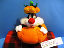 ACE Looney Tunes Sylvester in a Pumpkin 1997 Plush