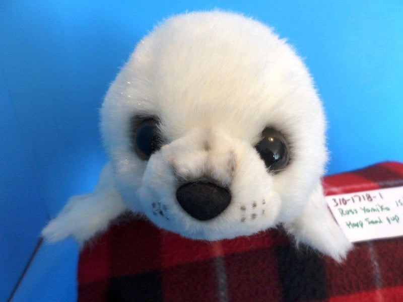 Russ Yomiko White Harp Seal Pup Plush