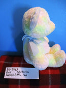 Russ Boo Bears Pastel Rainbow Teddy Bear Rattle Plush