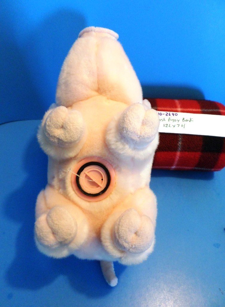 Pink Piggy Bank Plush