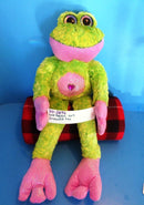 Wild Republic Green and Pink Frog 2013 Plush