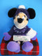 Disney World Holiday Minnie Mouse in Purple Sweater and Skirt Beanbag Plush