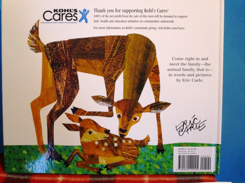 Kohl's Cares Eric Carle Does A Kangaroo Have A Mother, Too? Plush and Book