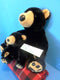 BJ Toy Co. Black Bear and Cub Plush