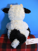 Aurora Tubbie Wubbies Black and White Holstein Cow Beanbag Plush