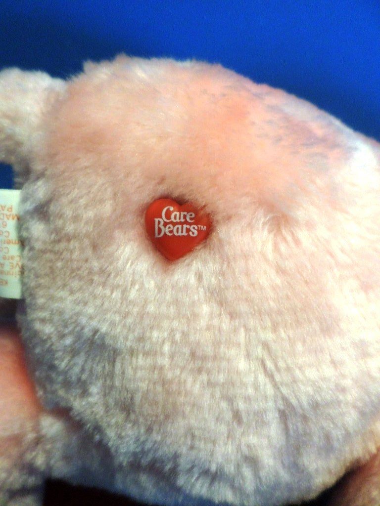 Kenner Care Bears Pink Love a Lot Bear 1983 Plush