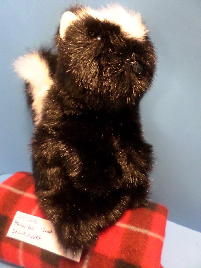 A&A Fancy Zoo Skunk 2002 Plush Puppet