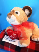 Fiesta Lion Cub With Red Heart Plush