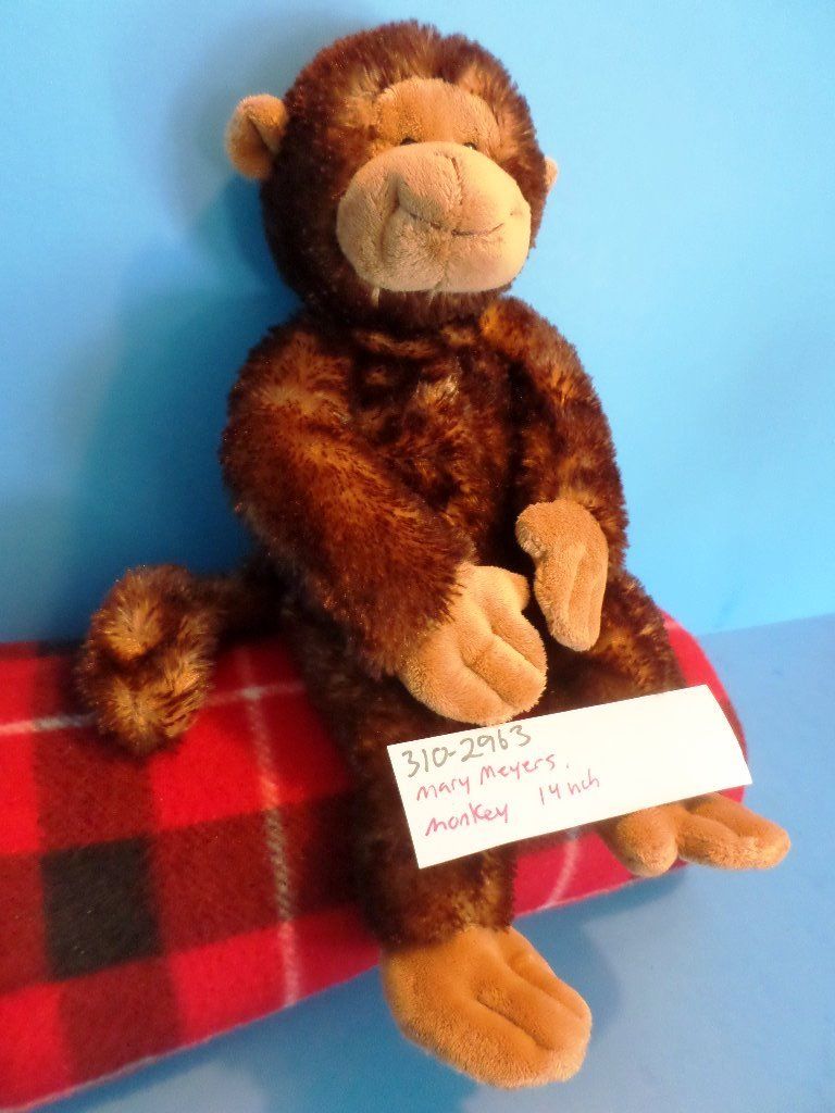 Mary Meyer Brown Monkey Beanbag Plush