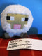Jazwares Mojang Minecraft White Sheep 2014 Plush