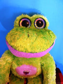 Wild Republic Green and Pink Frog 2013 Plush