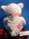 Burton and Burton Candy Hearts White Teddy Bear Plush