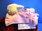 Demdaco Nat and Jules Prayer Lamb With Pink Blanket 2011 Plush