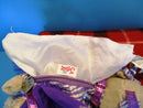 Justice Spaniel Puppy in Purple Zebra Striped Dress 2013 Purse Bag