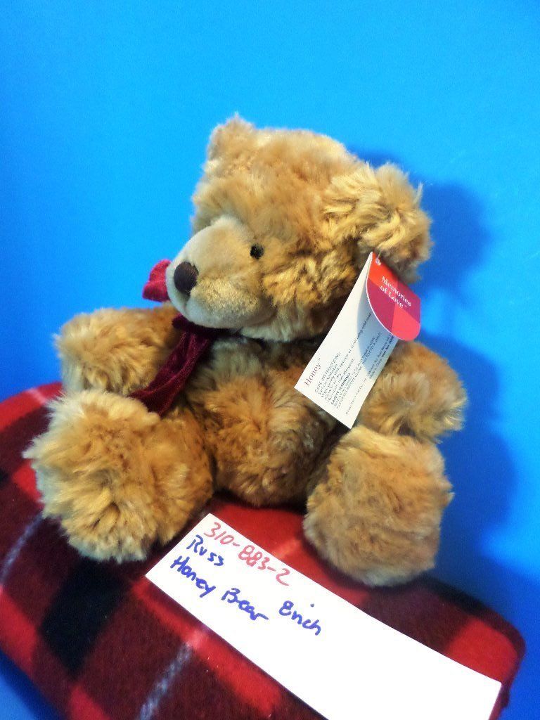 Russ Honey Bear Beanbag Plush