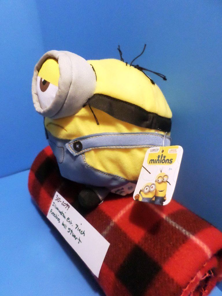 Imperial Toy Fuzzbies Ball Minion Stuart 2015 Plush Hurricane Jack Surplus