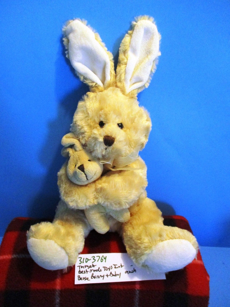 Best Made Toys Target Beige Bunny Rabbit and Baby Plush