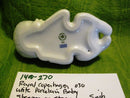 Royal Copenhagen White Porcelain Infant Baby Sleeping on Stomach Figurine