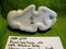 Royal Copenhagen White Porcelain Infant Baby Sleeping on Stomach Figurine