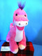 Build-A-Bear Brontosaurus Apatasaurus Diplodocus Pink Purple Dinosaur Plush