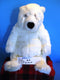 Dakin Lou Rankin Polar Bear Fairbanks Jr. 1997 Beanbag Plush