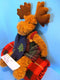 First & Main Spruced Moose Jointed Moose Beanbag Plush